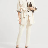 Pantalone Equestrian in twill MG512P9029 C145 BRUNELLO CUCINELLI