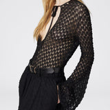 Blusa in pizzo