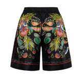 Shorts in seta