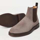 Stivaletti in camoscio MZUPEAE818 C2637 BRUNELLO CUCINELLI