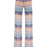 Pantaloni dritti in tulle