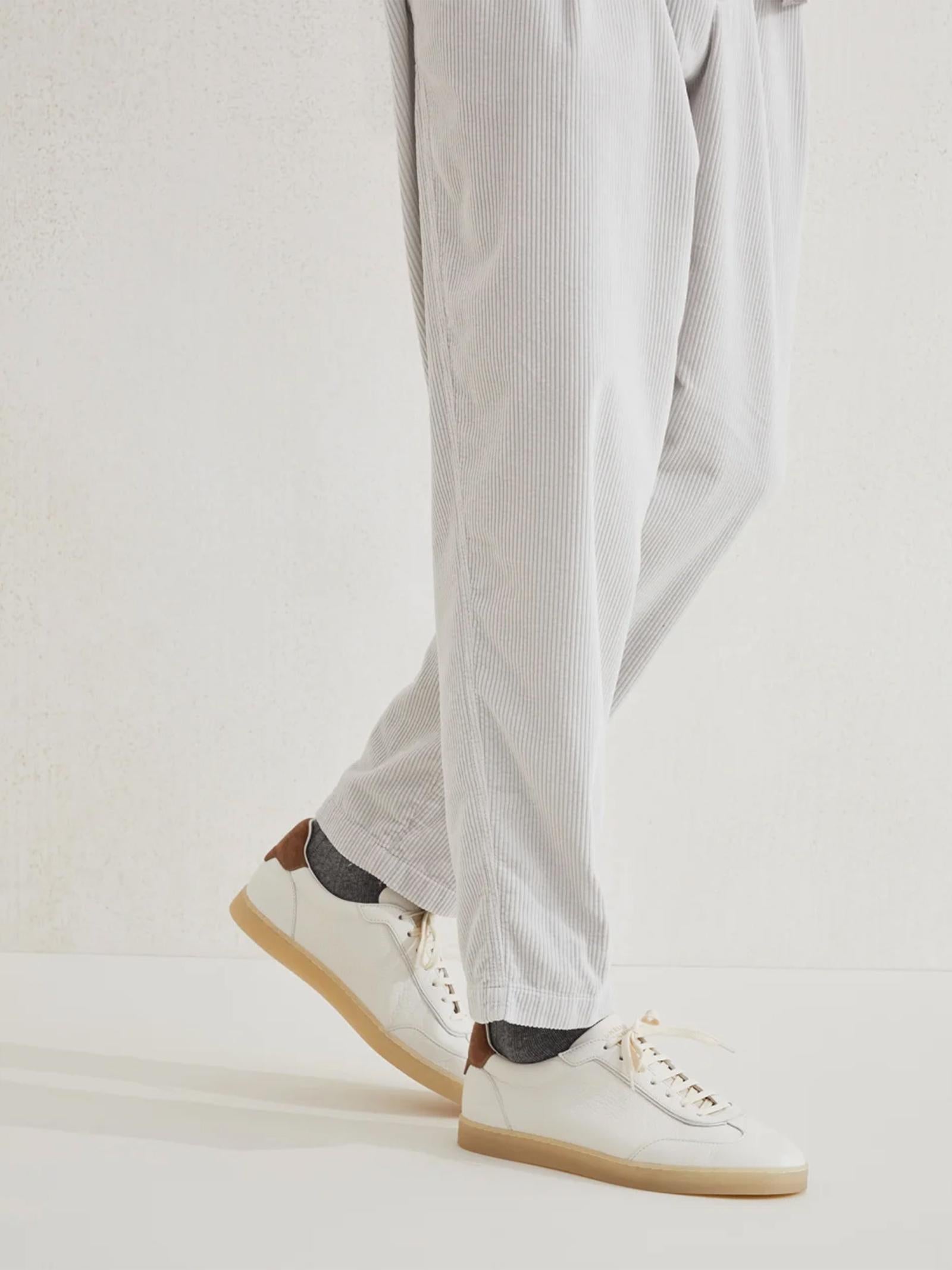 Sneakers in cervo MZUKSGJ336 CZX01 BRUNELLO CUCINELLI