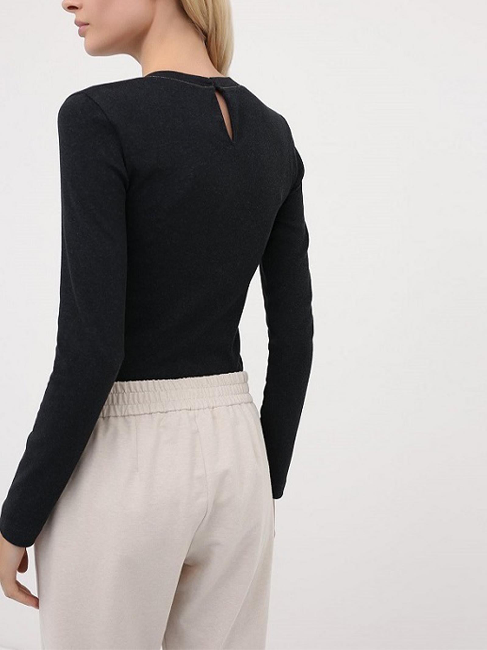 Maglia girocollo cotone M0TC8BJ300 C055 BRUNELLO CUCINELLI