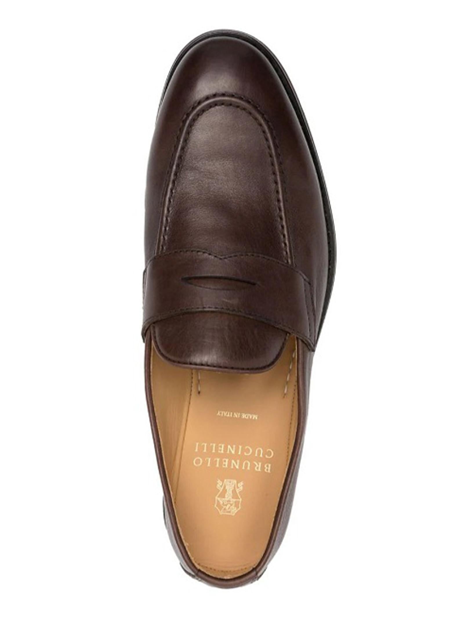 Mocassini in pelle di vitello MZUANTE880 C8064 BRUNELLO CUCINELLI