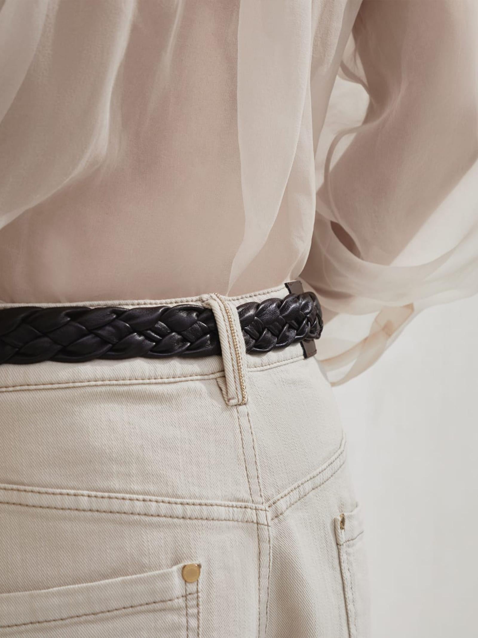 Pantalone denim MH137P4021 C9443 BRUNELLO CUCINELLI
