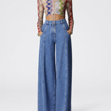 Crop Top a maniche lunghe