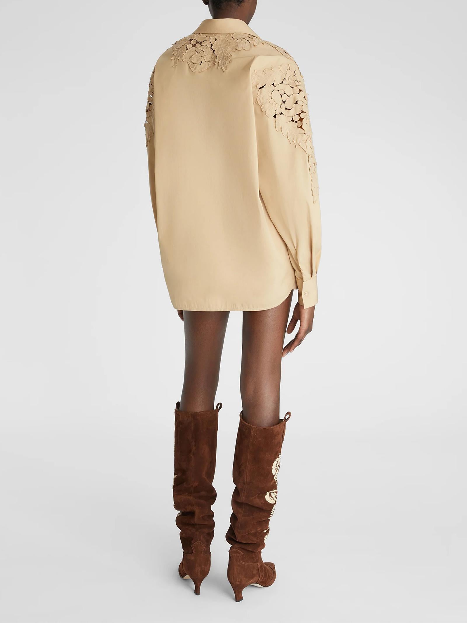 Camicia oversize D462K378BYQ 60920 ERMANNO SCERVINO