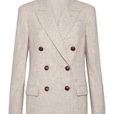 Giacca in flanella twill MB1627054 C012 BRUNELLO CUCINELLI