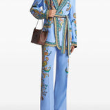 Giacca in twill di seta