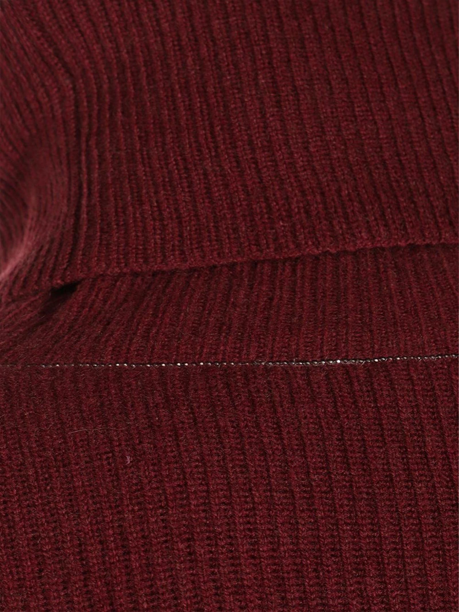 Maglione collo alto con monile M16129313 C9663 BRUNELLO CUCINELLI