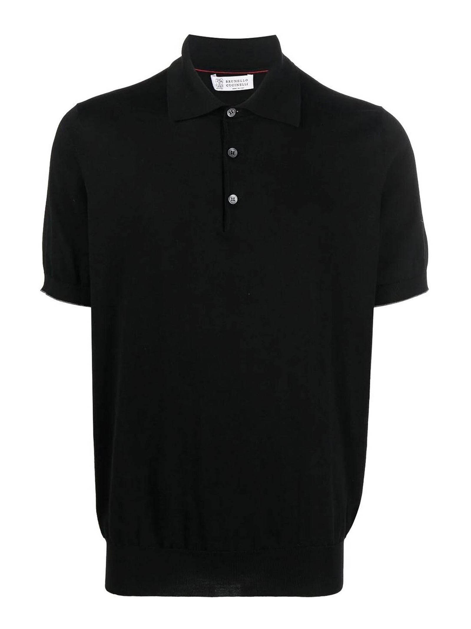 Polo in maglia di cotone M29800125 CH101 BRUNELLO CUCINELLI 