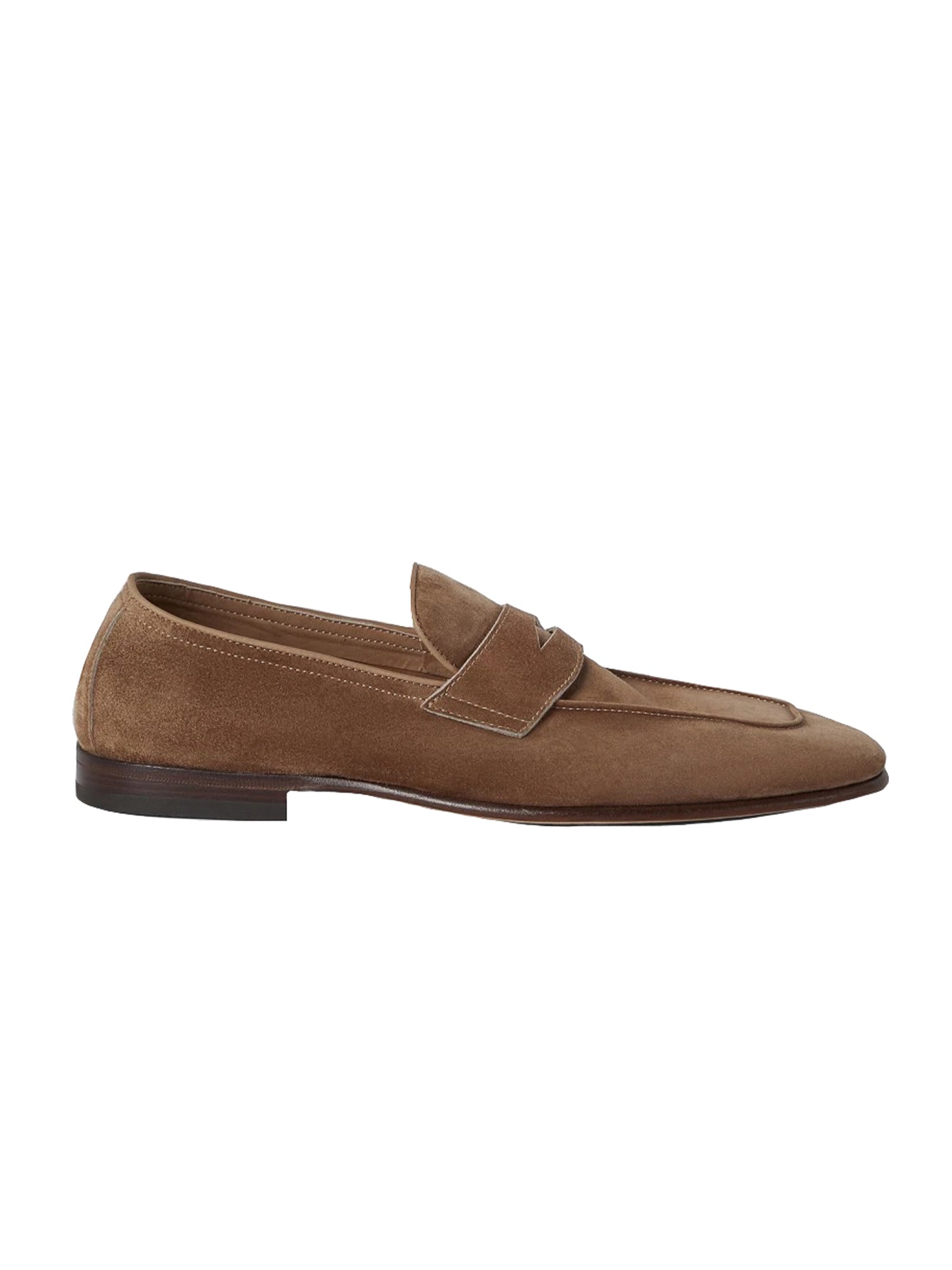 Mocassino in pelle scamosciata MZUCAHG700 C8865 BRUNELLO CUCINELLI 