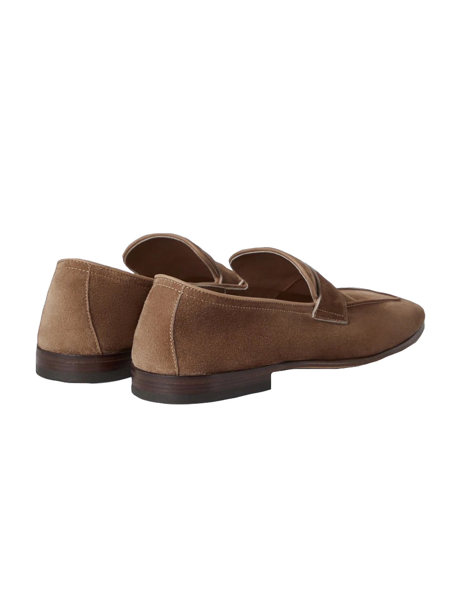 Mocassino in pelle scamosciata MZUCAHG700 C8865 BRUNELLO CUCINELLI 