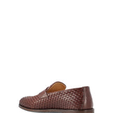 Mocassini in pelle intrecciata MZURNTB799 C8876 BRUNELLO CUCINELLI 