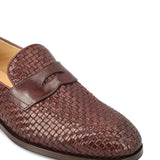 Mocassini in pelle intrecciata MZURNTB799 C8876 BRUNELLO CUCINELLI 