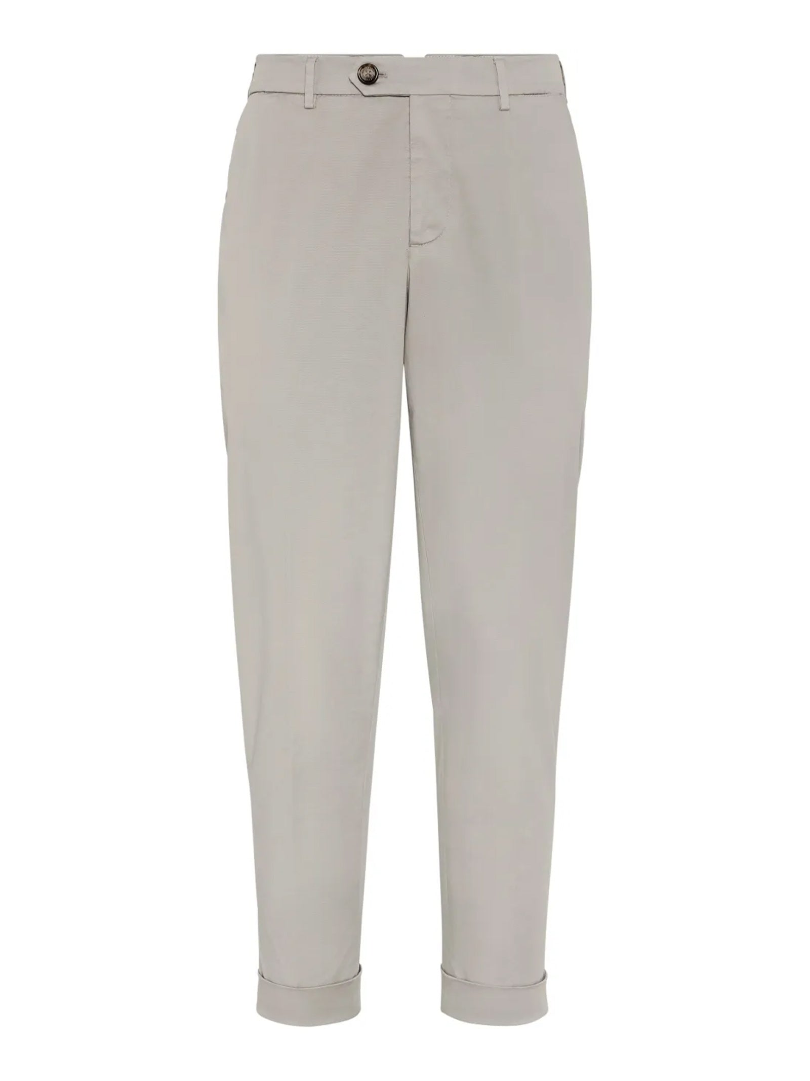 Pantalone in gabardina di cotone M289LI1770 C6018 BRUNELLO CUCINELLI 