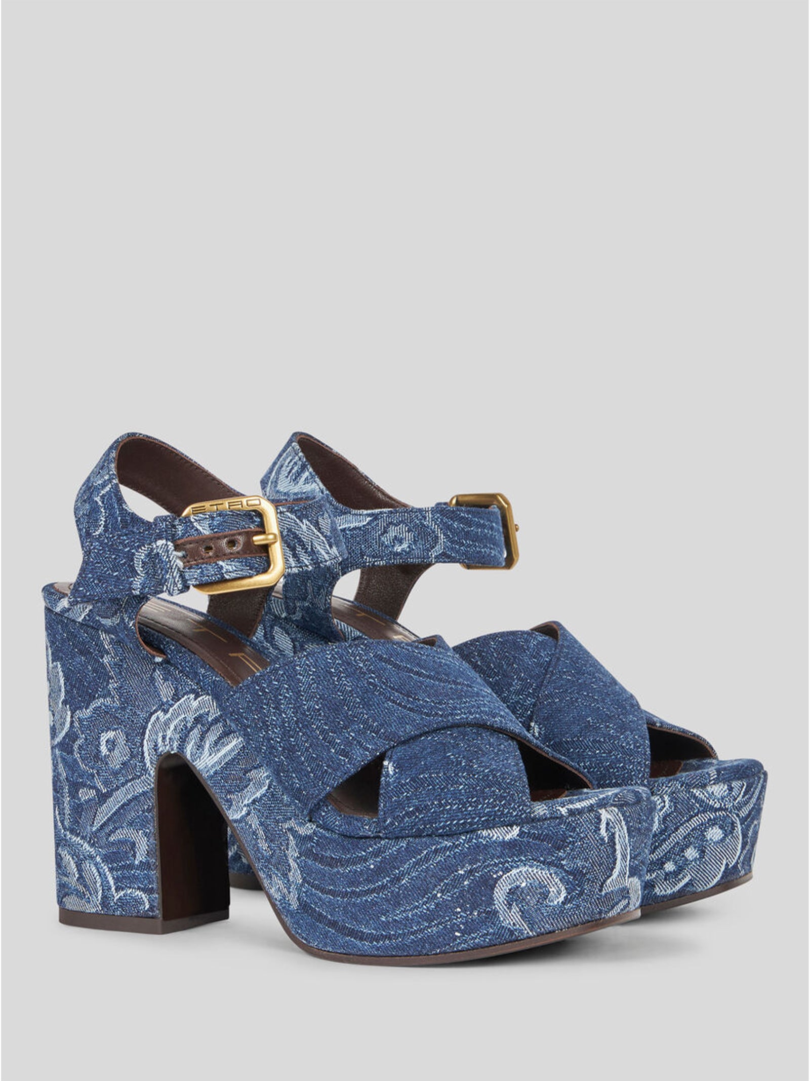 Sandali Platform Jacquard WS4F0006AD278 S9090 ETRO 