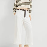 Pantalone Chino Crop ML118P9173 C600 BRUNELLO CUCINELLI 