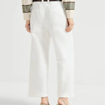 Pantalone Chino Crop ML118P9173 C600 BRUNELLO CUCINELLI 