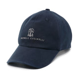 Cappello Baseball in cotone M252D9850 CKL84 BRUNELLO CUCINELLI 