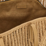 Borsa tote in rafia Duo MB97D2571 C802 BRUNELLO CUCINELLI 