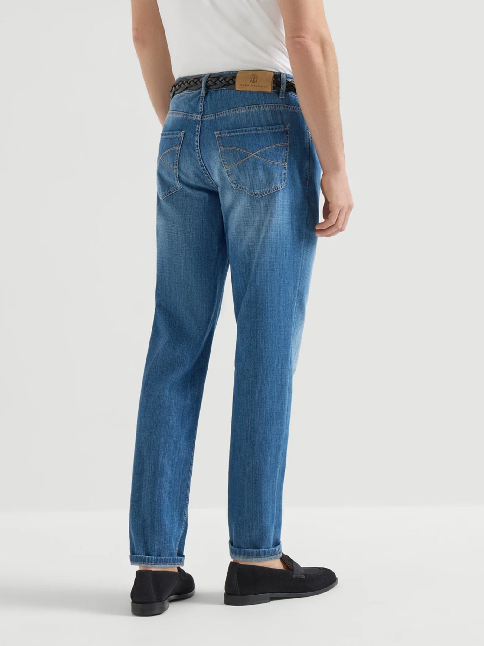 Pantalone denim cinque tasche ME645D3210 C1471 BRUNELLO CUCINELLI 