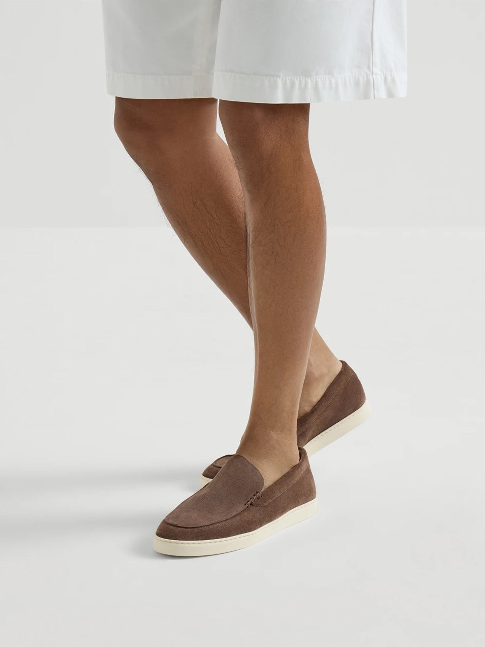 Slip-on in camoscio MZUHVSP335 C7959 BRUNELLO CUCINELLI 
