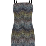 Mini abito CAPERDONI in lamé DS26SG2JBC0065 SMSNS MISSONI 