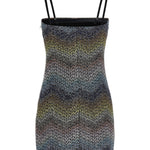Mini abito CAPERDONI in lamé DS26SG2JBC0065 SMSNS MISSONI 