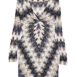 Abito corto scollo V DS26SG43BR015J S72RA MISSONI 
