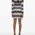 Abito corto scollo V DS26SG43BR015J S72RA MISSONI 