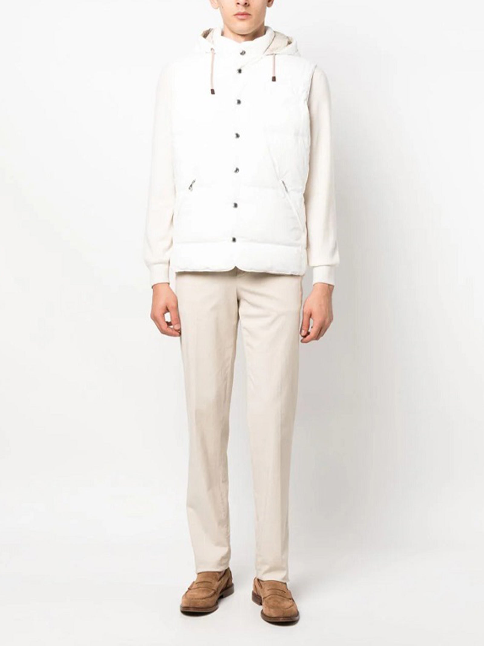 Piumino senza maniche MM4031162 CFF68 BRUNELLO CUCINELLI 
