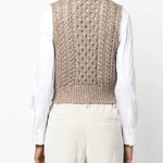 Gilet in cashmere MPA361116 CSD65 BRUNELLO CUCINELLI 