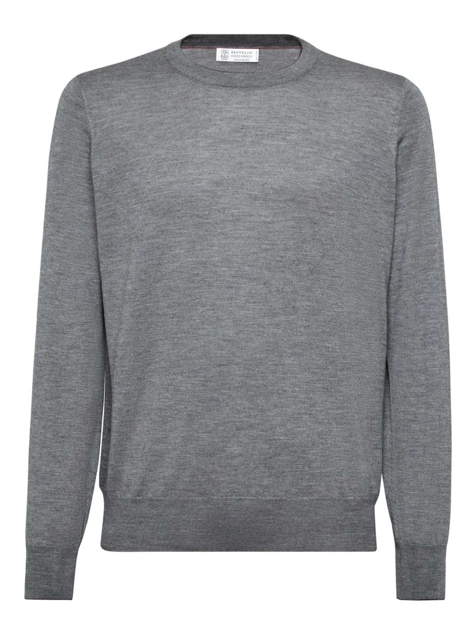 Maglia girocollo in cashmere<BR/> M2300100 CG217 BRUNELLO CUCINELLI 