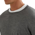 Maglia girocollo in cashmere<BR/> M2300100 CG217 BRUNELLO CUCINELLI 