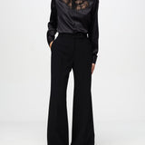 Camicia in raso D454K605TBW 95708 ERMANNO SCERVINO 