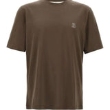 T-shirt cotone M0B138440 CGF66 BRUNELLO CUCINELLI 