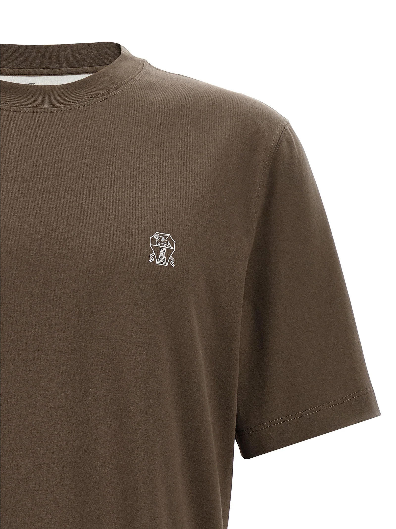 T-shirt cotone M0B138440 CGF66 BRUNELLO CUCINELLI 