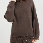 Maglia collo alto in cashmere M12501703 C2559 BRUNELLO CUCINELLI 