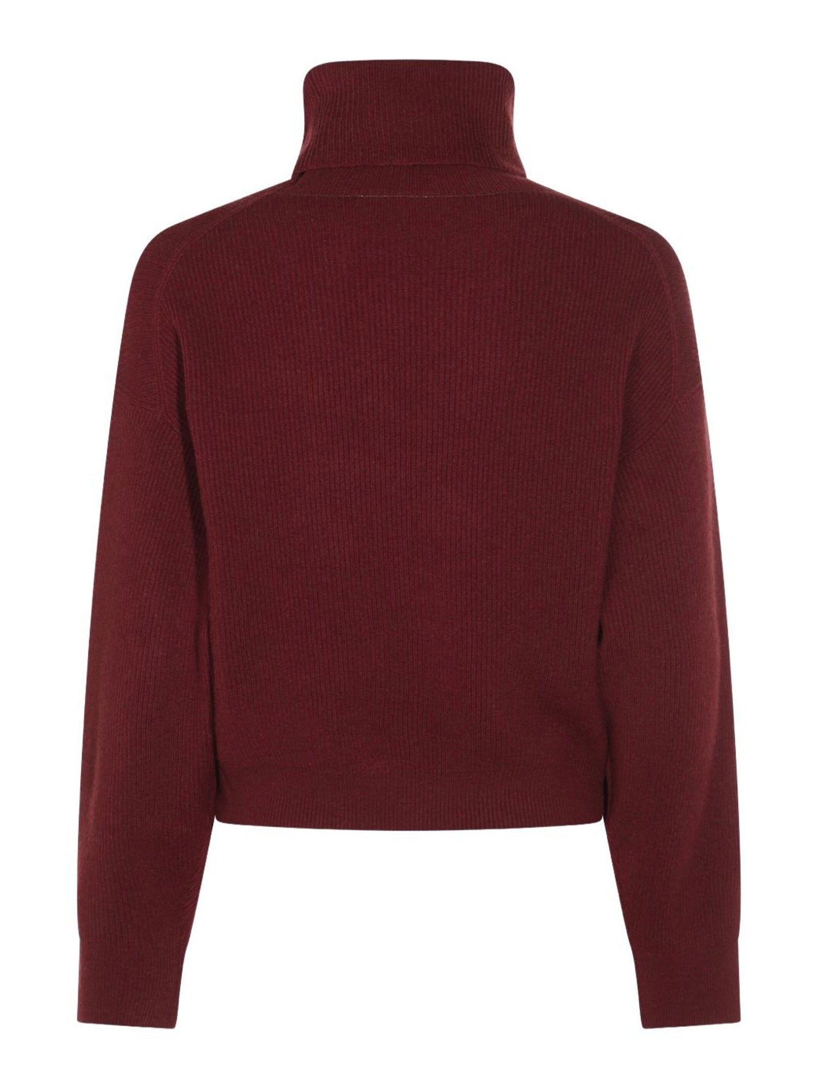 Maglione collo alto con monile M16129313 C9663 BRUNELLO CUCINELLI 