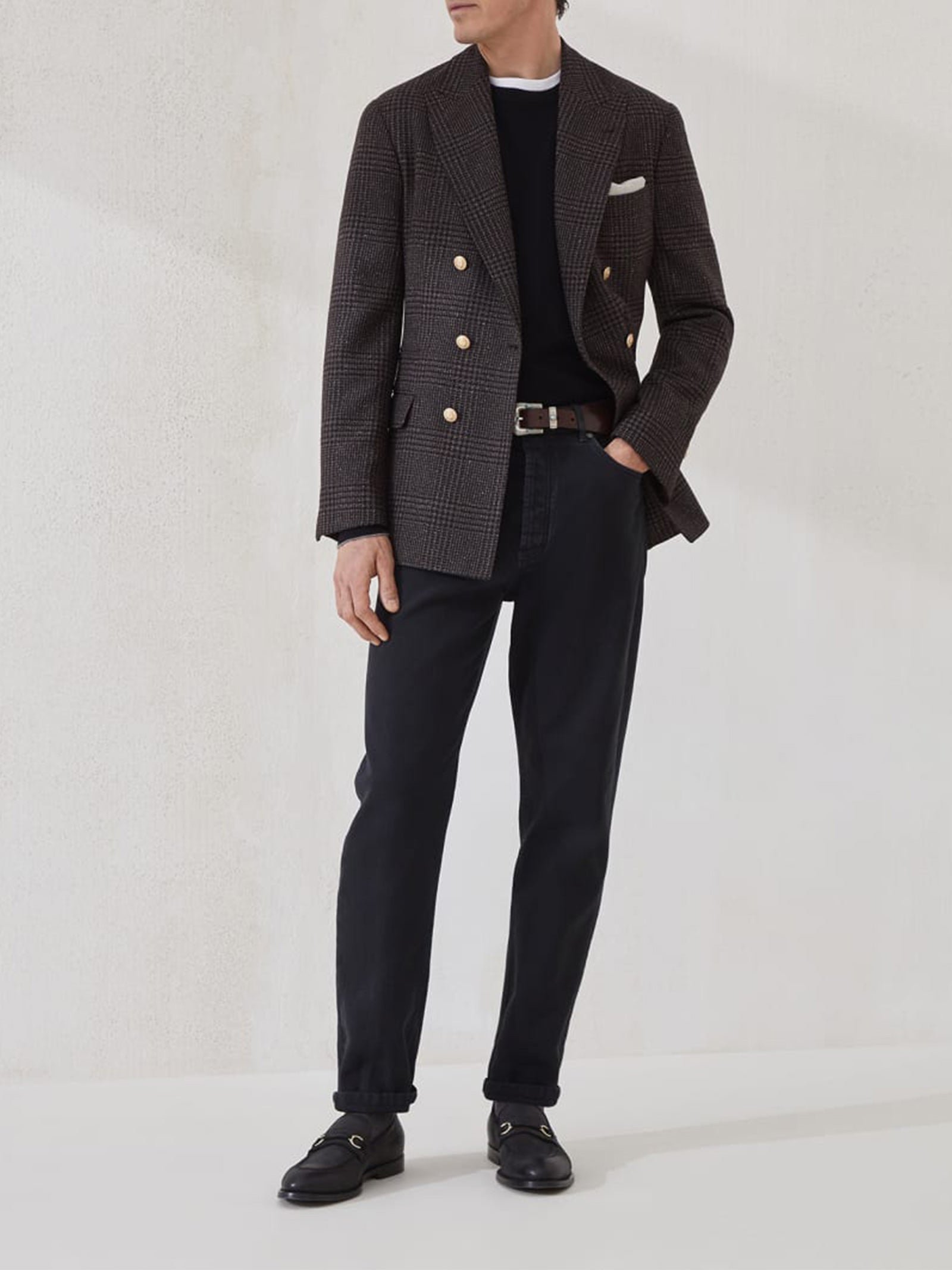 Maglia in cashmere M2200100 CH101 BRUNELLO CUCINELLI 