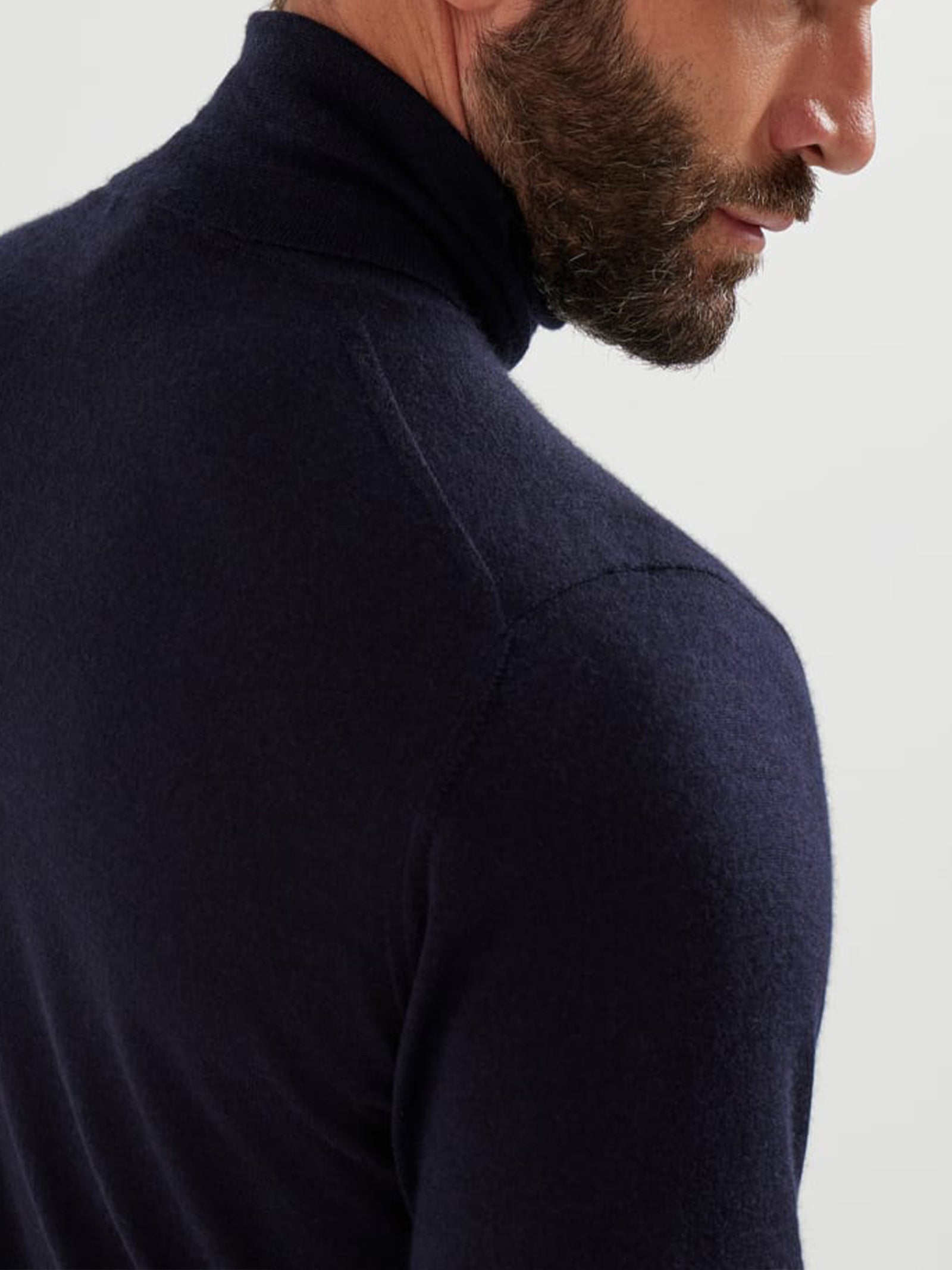 Maglia collo alto cashmere e seta M2300103 CW425 BRUNELLO CUCINELLI 