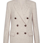 Giacca in flanella twill MB1627054 C012 BRUNELLO CUCINELLI 