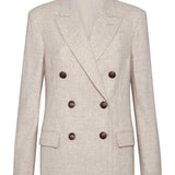 Giacca in flanella twill MB1627054 C012 BRUNELLO CUCINELLI 