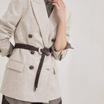 Giacca in flanella twill MB1627054 C012 BRUNELLO CUCINELLI 