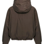 Piumino Crop con cappuccio staccabile MG5017835 C4228 BRUNELLO CUCINELLI 
