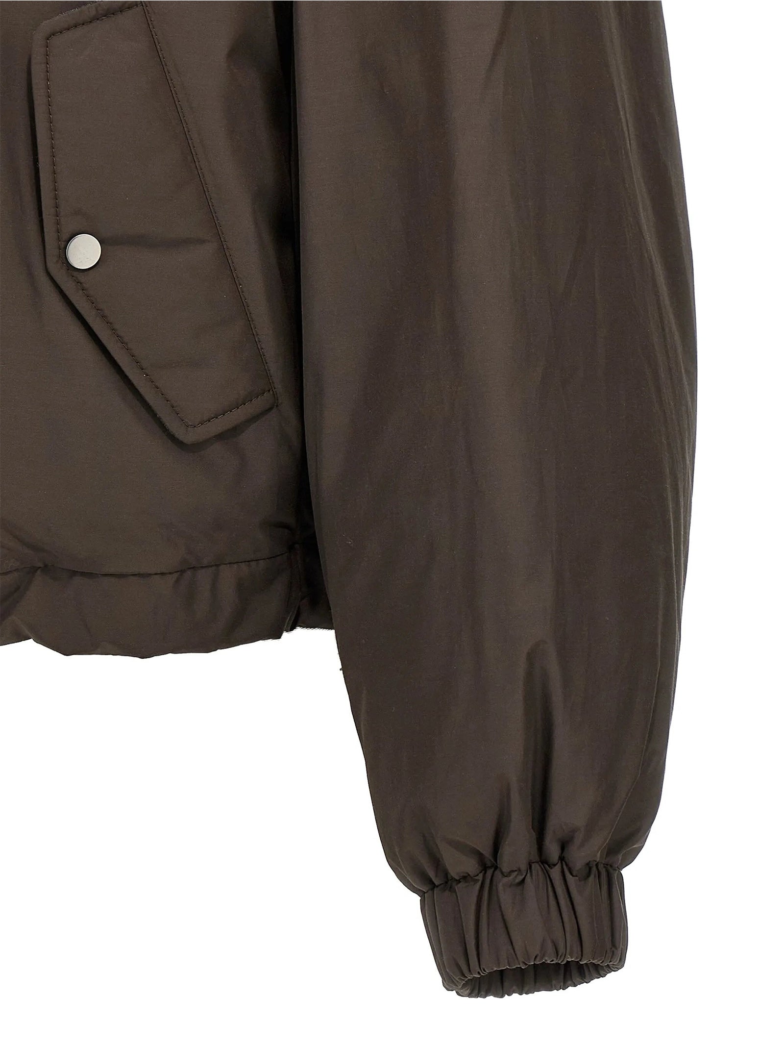 Piumino Crop con cappuccio staccabile MG5017835 C4228 BRUNELLO CUCINELLI 