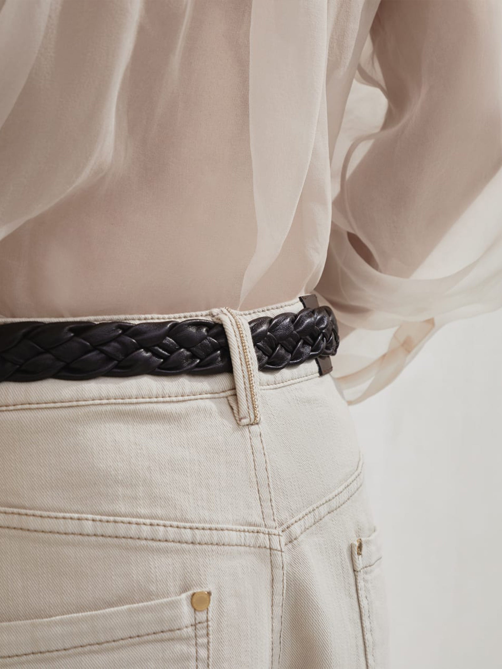Pantalone denim MH137P4021 C9443 BRUNELLO CUCINELLI 
