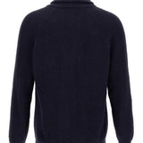 Cardigan scollo sciallato MNI708606 C2425 BRUNELLO CUCINELLI 