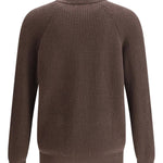 Cardigan scollo sciallato MNI708606 C2559 BRUNELLO CUCINELLI 